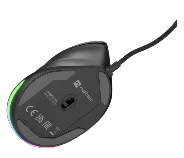 NATEC Crake 2 Pro Czarna 12800DPI programowalna NMY-2272 - 1370631 - zdjęcie 8